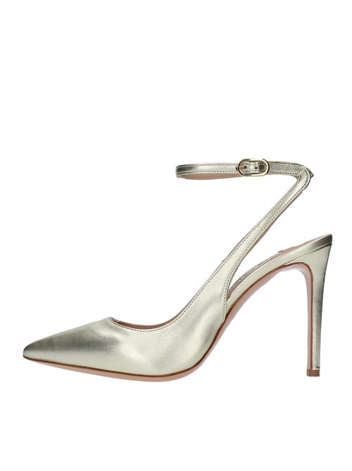Décolleté Slingback modello 6495-2 in pelle FRANCESCO SACCO | 6495-2PLATINO